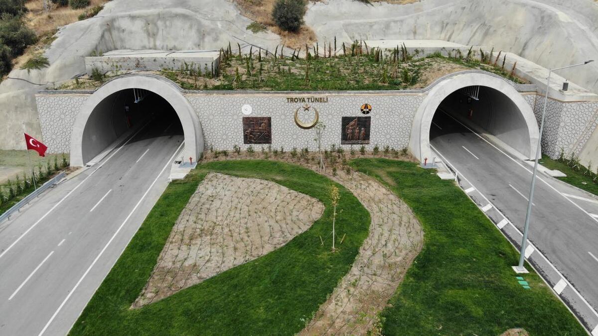 Assos ve Troya tünelleri güzergahı, haritası… Assos – Troya tünelleri nerede, geçiş kaç dakika?